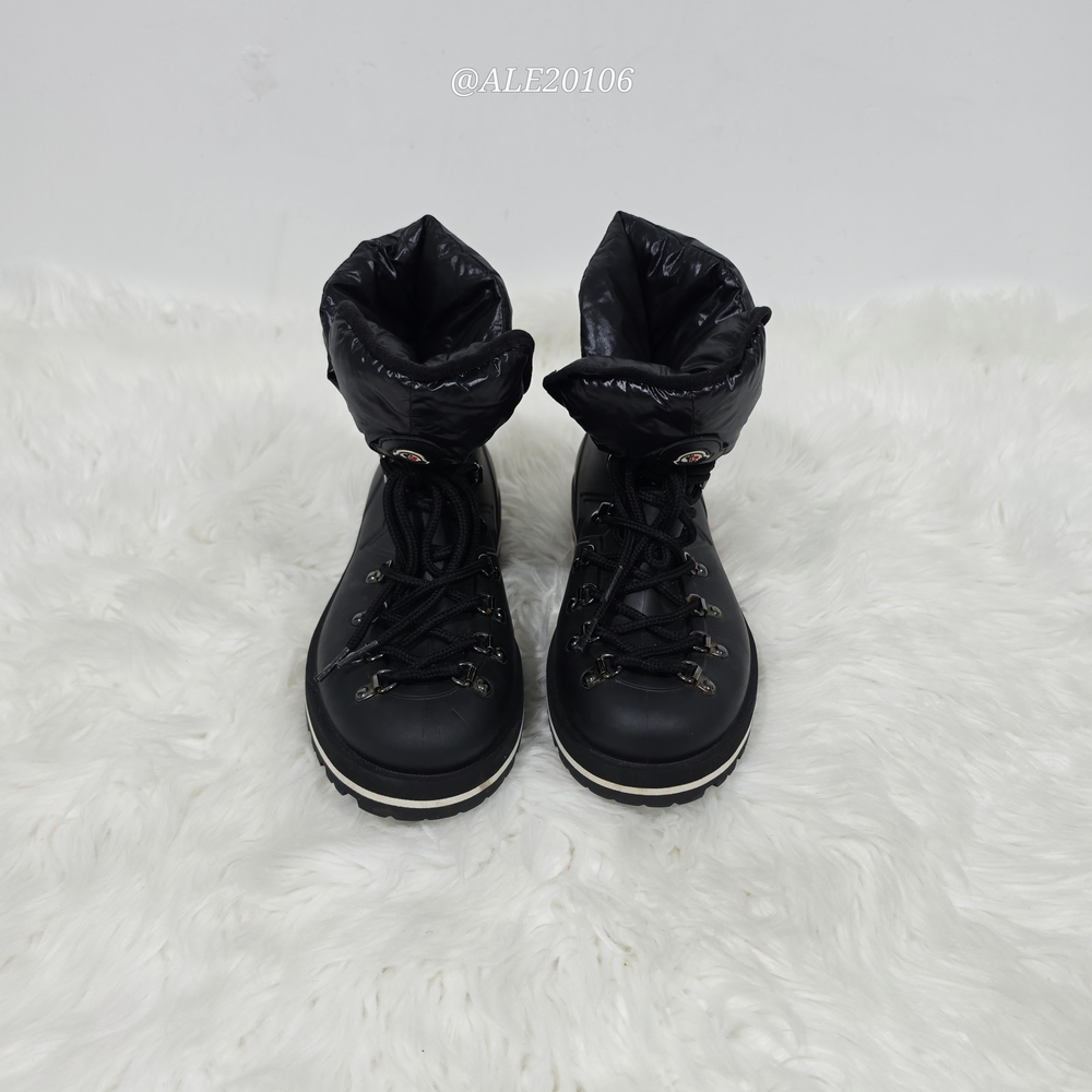 Moncler Women's Après Ski Snow Boots Black EU 38  Insulated Alpine Winter - Picture 14 of 16
